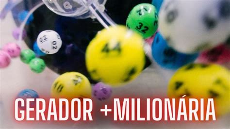 Gerador de Números – Loteria +Milionária (com .